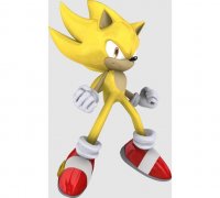 Super Sonic - The Power to Save the World 3D model 3D printable