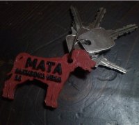 STL file Labrador Dog Key Ring・3D print design to download・Cults