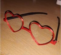 Glasses heart /Gafas Corazón by Juan Antonio de Diego Furnier, Download  free STL model