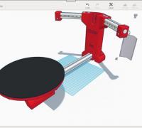  Escáner para 3d printer-white Color partes Kit completo BQ Ciclop DIY 3d 
