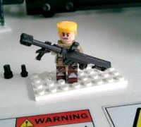 3D Printed Heavy Sniper Fortnite For LEGO by SamX