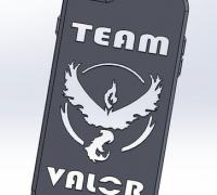 Pokemon Go Game Team Valor Logo 3.5″ Round Embroidered Patch