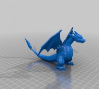 Mega Charizard X - Pokemon @ Pinshape