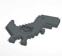 Free STL file NO INTERNET - CHROME DINO (MULTICOLOR) 🦖・3D print design to  download・Cults