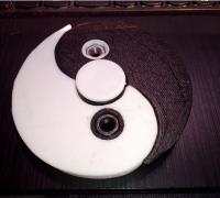 Medicin Mistillid beholder spinner yin yang" 3D Models to Print - yeggi