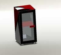 Interior shelf for Crownful 4L mini-fridge by petrilli, Download free STL  model