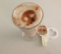 Cappuccino coffee stencils basic set by karelk, Download free STL model