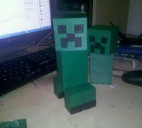 Minecraft creeper by Péter B, Download free STL model
