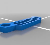 jeep keychain 3D Models to Print - yeggi
