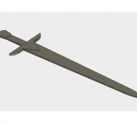 Gladius Sword 3D Printed Bookmark – Loud Cufflinks