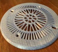 Free STL file Simple drain cover・3D printer model to download・Cults