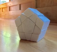 STL file Wireframe Shape Geometric Megaminx Cube 🎨・3D print object to  download・Cults