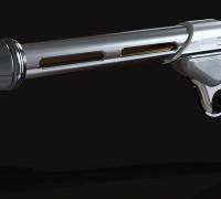 Fichier STL Le pistolet laser de Rick 📱・Design à télécharger et