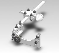 Free STL file adjustable glass bottle cutter 🍾・3D print design