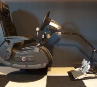L2+R2 EXTENDER FOR THRUSTMASTER T500RS MOD 3D PRINTED