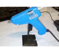Minimalist glue gun holder by Stas911, Download free STL model