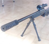 Fusil Francotirador Airsoft Sniper Urban ASG SportLine - 6 Mm