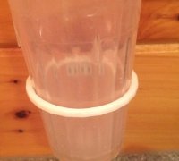 3oz Bathroom Cup Holder by pcwzrd13, Download free STL model