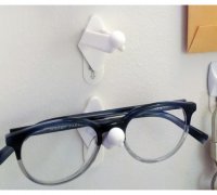 Eyeglasses wall mount holder by rubenzilzer, Download free STL model