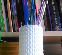 Crochet-hook rack by Mobot, Download free STL model