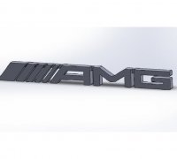 AMG Logo - 3D Model by 3d_logoman