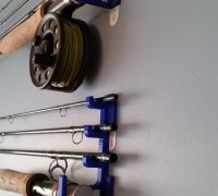 fly fishing rod holder 3D Models to Print - yeggi