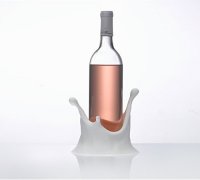 upside down bottle holder 3D Models to Print - yeggi