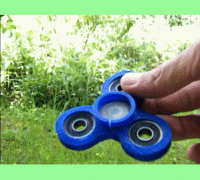 Tri Fidget Hand Finger Spinner jeux Jouet Anti-stress 3D