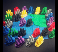 Free STL file Board Game Pieces 👨・3D printer model to download・Cults