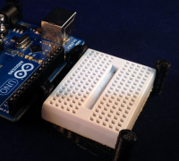 STL file Arduino Uno & Mini Breadboard Stand 🔧・3D print object to  download・Cults