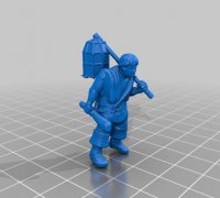 3D Printable AX018 Patrick the rat catcher by Axia - Citizens of
