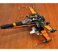 Fichier OBJ NotLego Lego X-Wing Modèle 6967 SW 🚀・Design pour