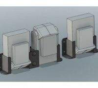 3D file Dewalt 18V 20V XR Tool Wall Mount 🧞‍♂️・3D printer model to  download・Cults