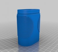 Parametric Keychain Bandage Holder by Unkown, Download free STL model