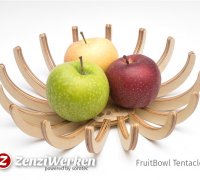 3D Printable Modern Fruit Bowl by Lazy Bear