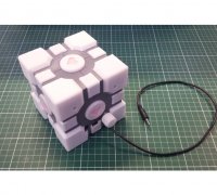 Companion Cube P1P Mod ( Bambu Lab ) Remixed by neil3dprints - MakerWorld