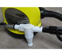 STL file Karcher K5 Compact cable holder 🔌・Model to download and