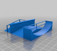 STL file skate park tech deck 🛹・3D printing idea to download・Cults