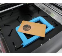 Free 3D file LaserPecker 4 Cutting Plate Alignment Bracket Fixture