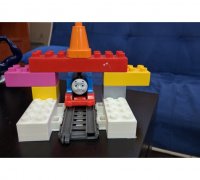 Lego+Duplo+Rail+Buffer+Stop, 3D models download
