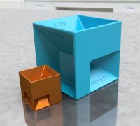 Measuring Cube From 1/4 tsp to 1 Cup by FastPrint