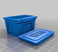 NEW YETI Mini Miniature 3D Printed Cooler YETI Fan Desk Accessory 2.5x1.5  FUN!