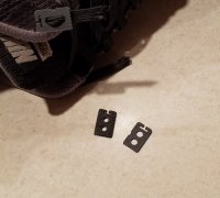 Free STL file Magnetic Shoelace Clips 🧲・3D printer model to download・Cults