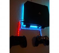 STL file PS4 FAT WALL MOUNT 🎮・3D printer design to download・Cults