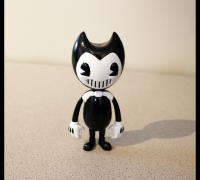 STL file Ink Demon, Bendy and the dark revival 🦸・3D printable model to  download・Cults