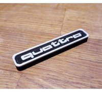 Audi A4 B8 Schlüsselanhänger Keychain by Chris, Download free STL model