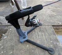 fishing rod holders 3D Models to Print - yeggi