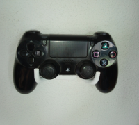 Archivo STL Soporte y soporte de pared para mando de Playstation 4
