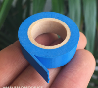 Ruban pour imprimante «Blue Tape» 3D print