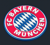 Sturmfeuerzeuge in 3 D Optik mit Logo FC Bayern München FCB 